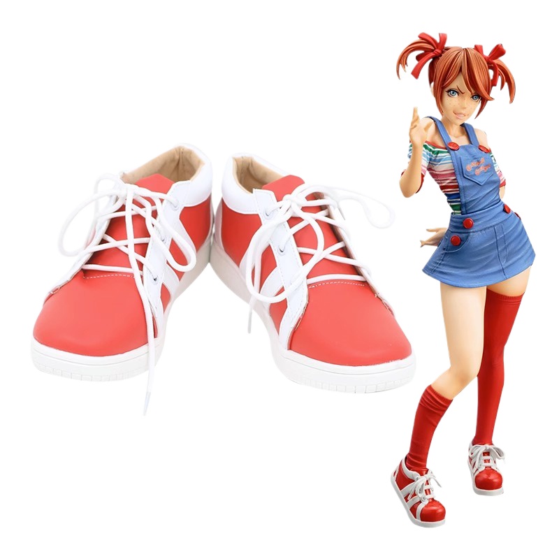 Women Accessories Images - Chucky Cosplay Schuhe Film Kinderspiel Rollenspiel