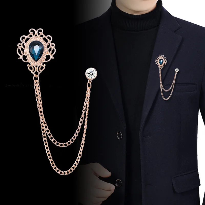 Women'S Accessories And Jewelry - Neue Vintage Quaste Kette Strass Kristall