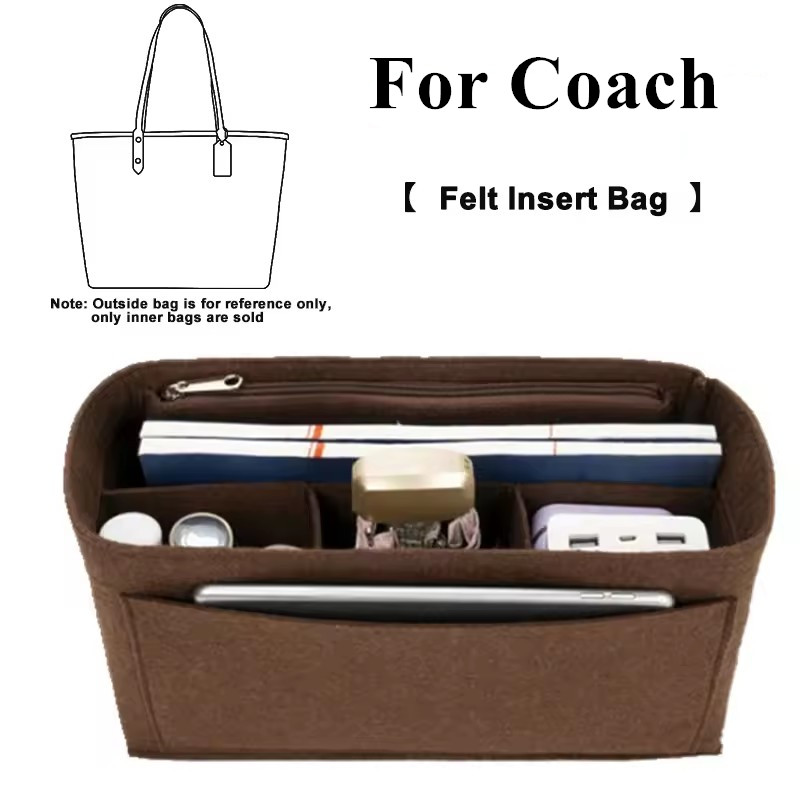 Women'S Accessories Coach - Taschen-Organizer aus Filz, Innentasche für Coach-Handtaschen,