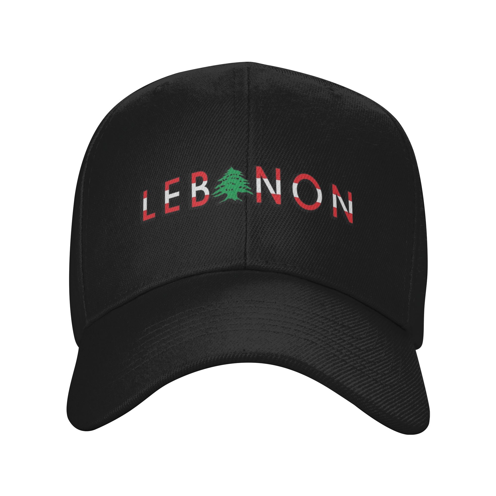 Women Accessories Lebanon - Herren Damen Libanon-Flagge Herz-Accessoires Baseballkappen Dad