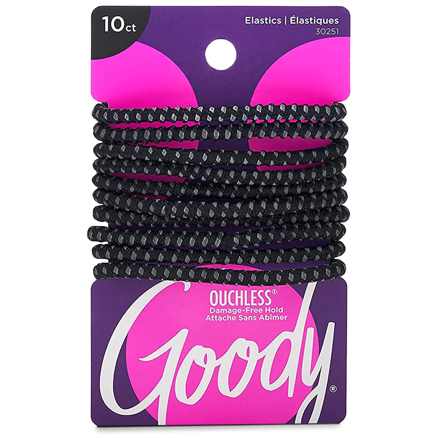 Women Accessories Images - Rutschfeste Haargummis 10 Stück Schwarz 4MM