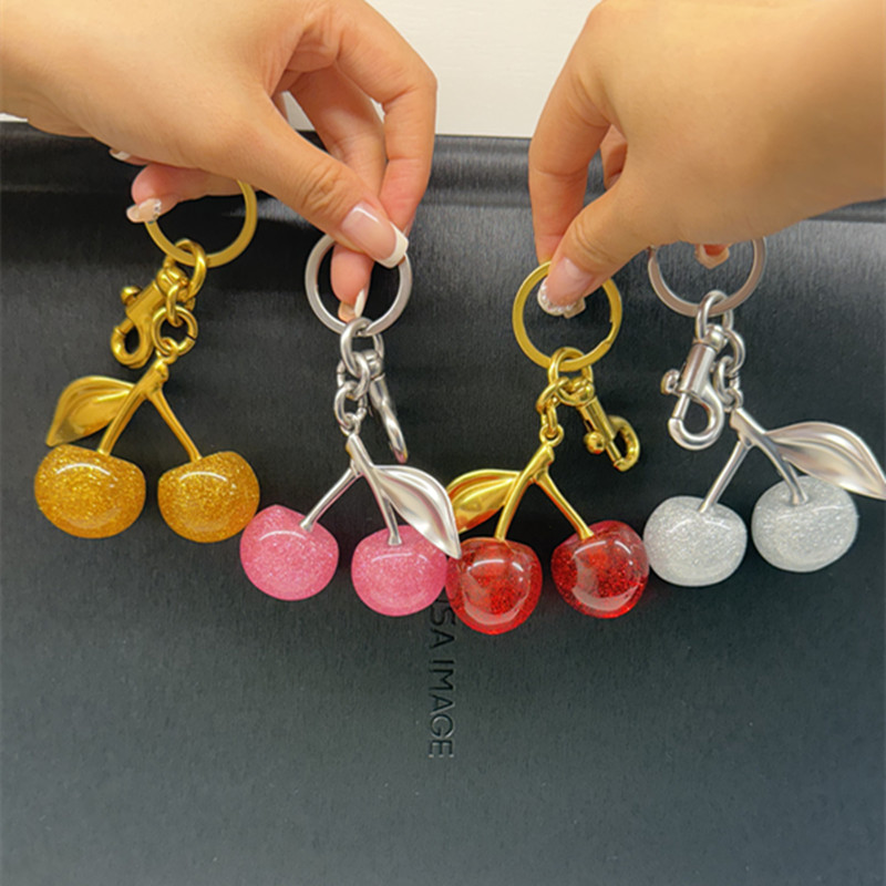 Women'S Accessories Coach - Mode Kirsche Schlüsselbund Sommer Früchte Kirschen