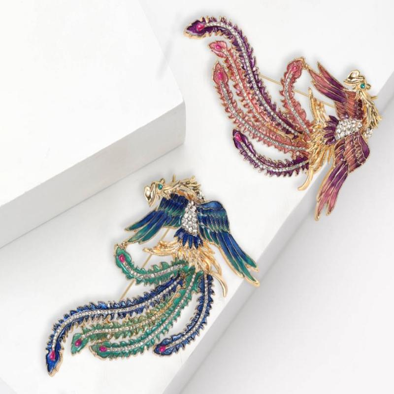 Unisex Emaille Tier Vogel Kate – Women'S Accessories Categories Bewertung und Preis