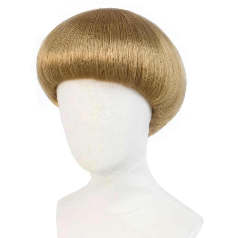 Kurze blonde Bowl-Cut-Perücke, – Women'S Accessories In The 70S Bewertung und Preis
