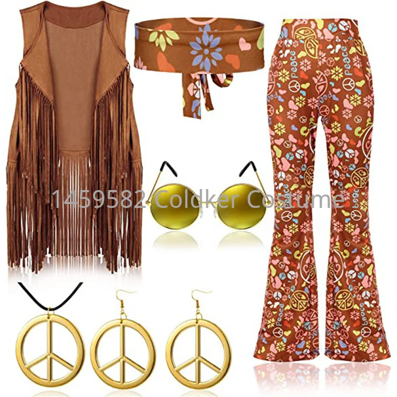 Hippie-Kostüm für Damen, Peace – Women'S Accessories In The 70S Bewertung und Preis