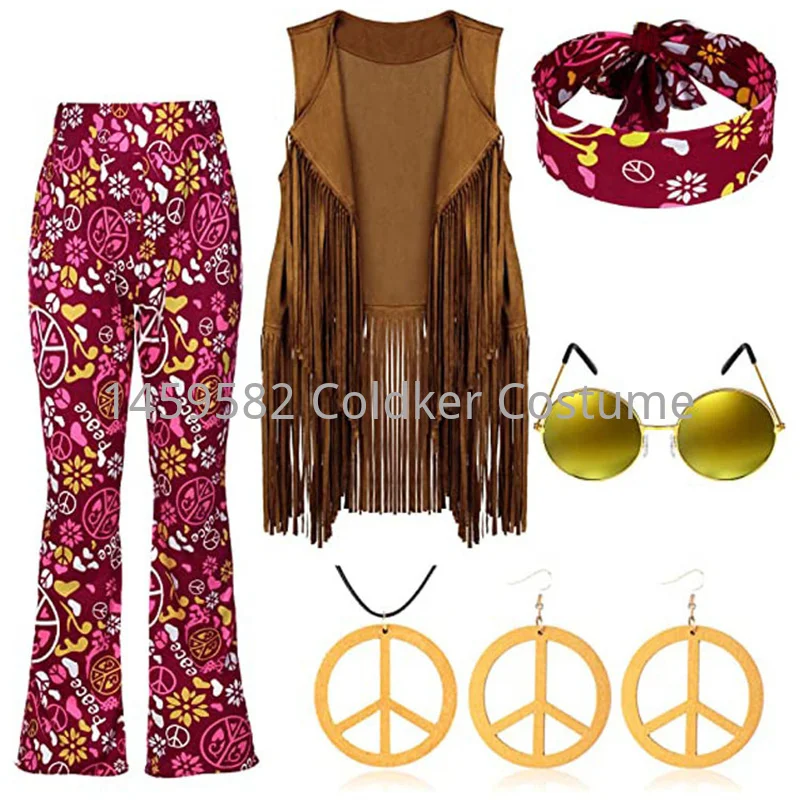 Hippie-Kostüm für Damen, Peace – Women'S Accessories In The 70S Bewertung und Preis