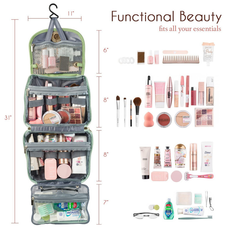 Wasserdichter Kulturbeutel zum – Women Accessories List Bewertung und Preis