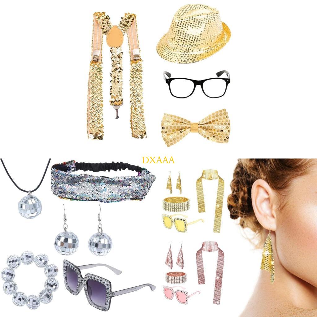 DXAA 1970er-Jahre-Disco-Zubehö – Women'S Accessories In The 70S Bewertung und Preis