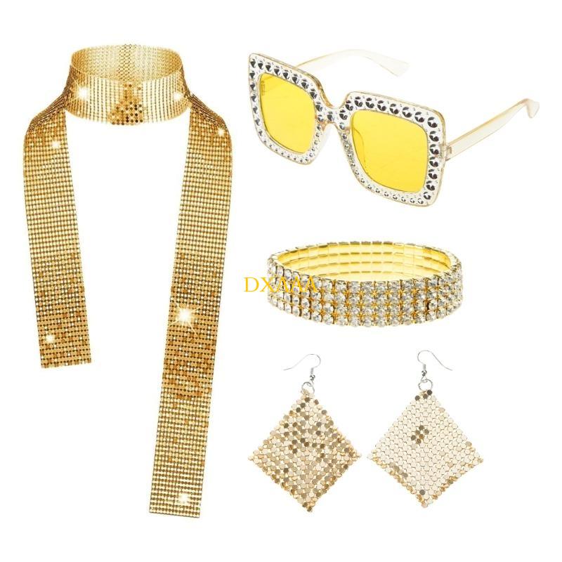 DXAA 1970er-Jahre-Disco-Zubehö – Women'S Accessories In The 70S Bewertung und Preis