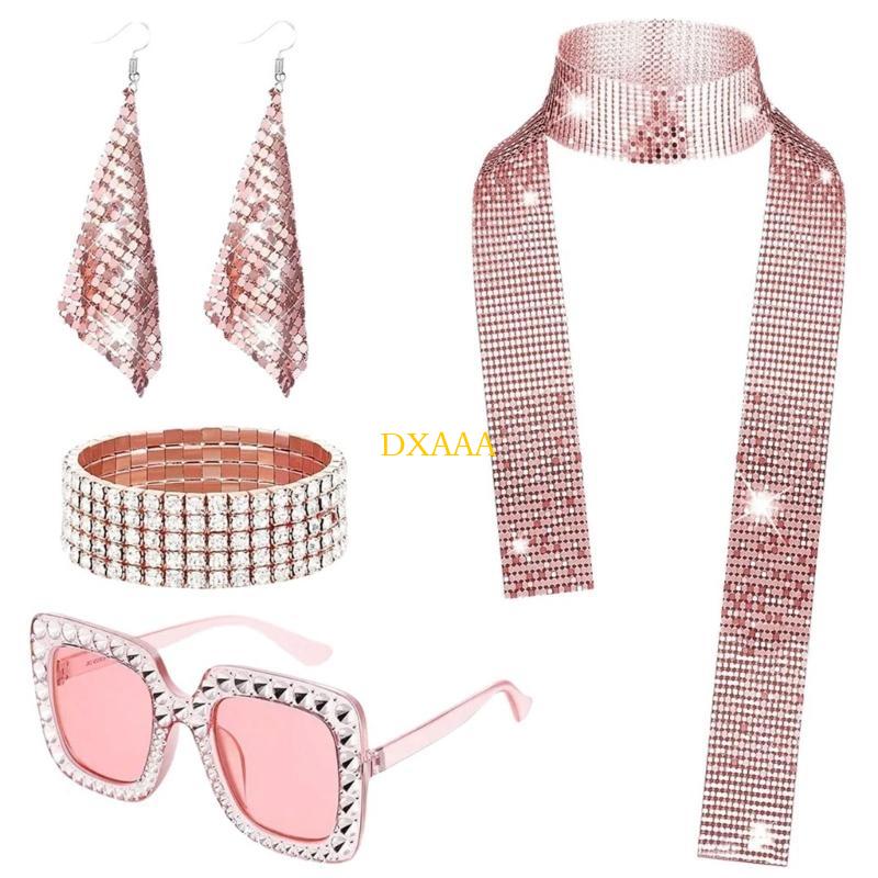 DXAA 1970er-Jahre-Disco-Zubehö – Women'S Accessories In The 70S Bewertung und Preis