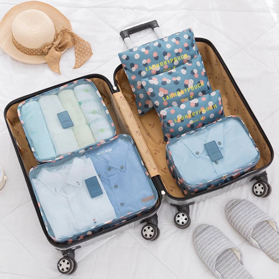 6 stücke Reise Veranstalter La – Women Accessories List Bewertung und Preis