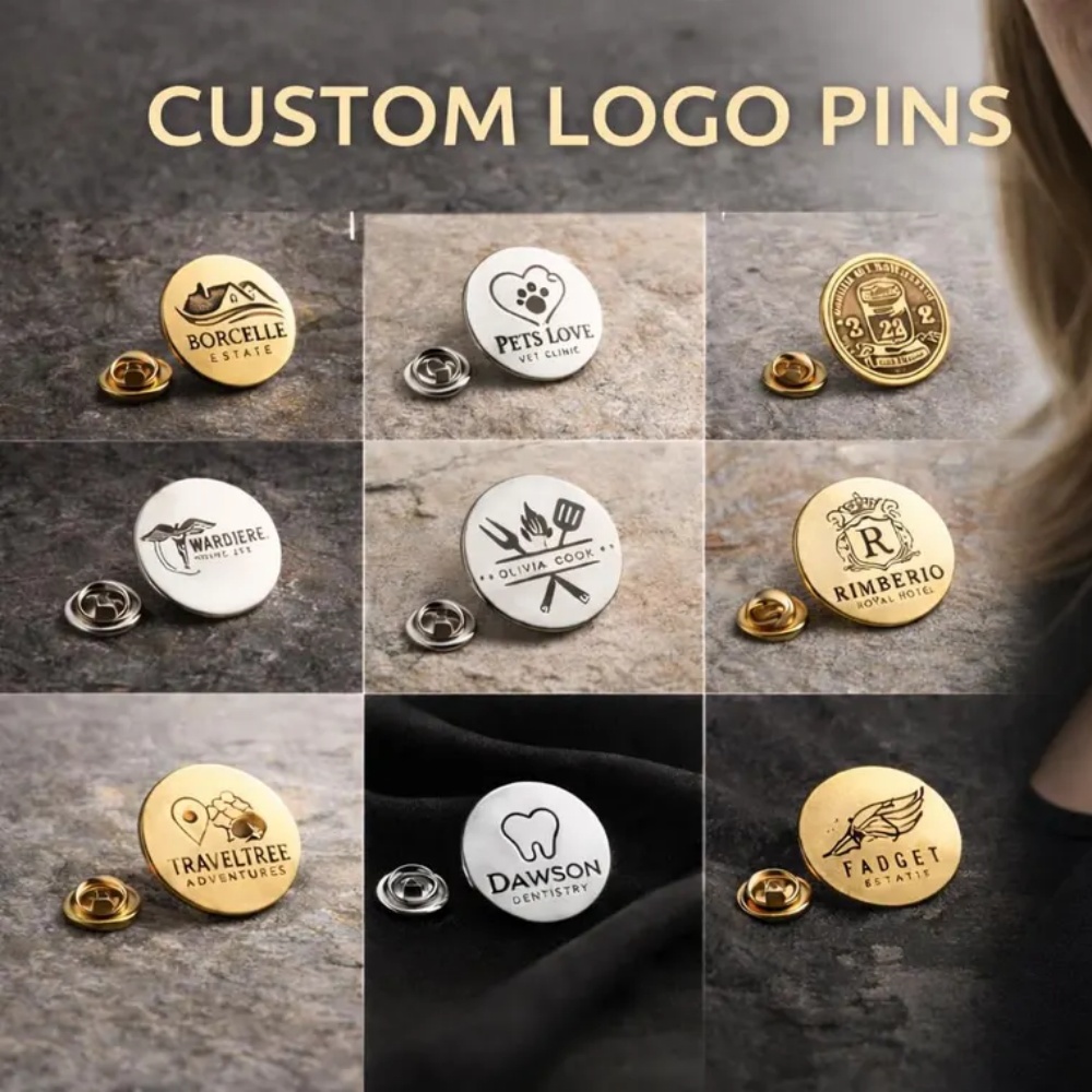 20mm Runde Maßgefertigte Brosc – Women Accessories Images Bewertung und Preis
