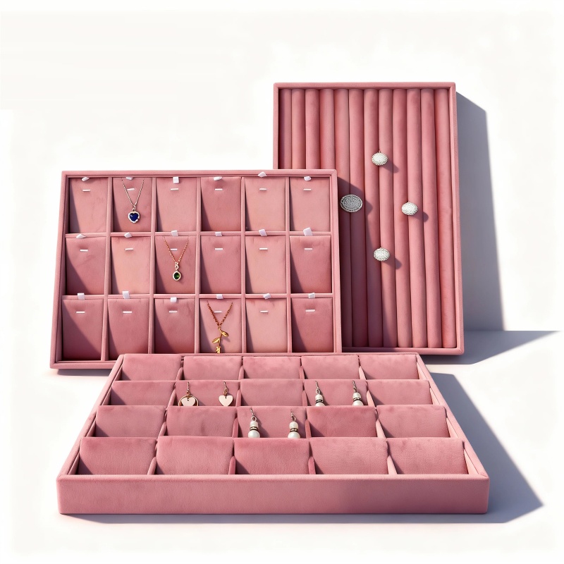 Samt-Schmuckorganizer-Einsätze – Women Accessories List Bewertung und Preis