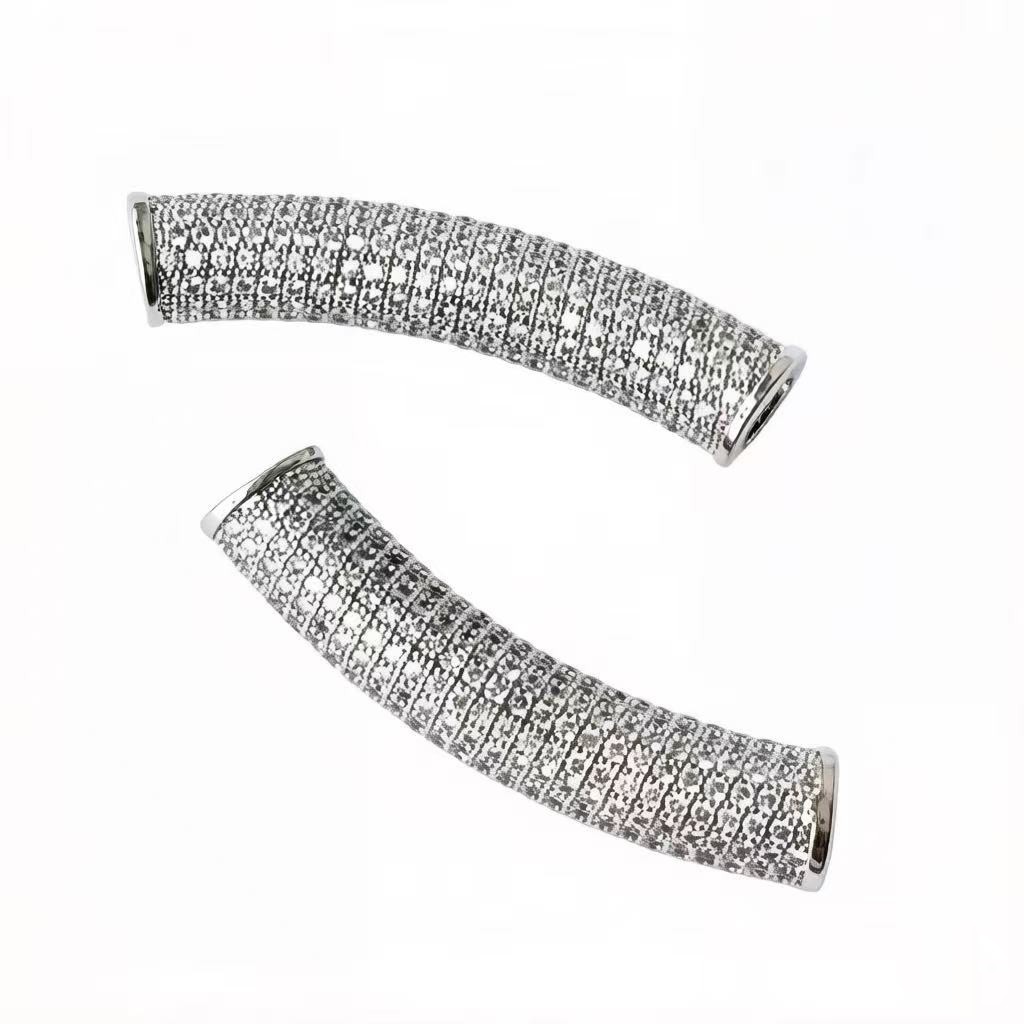 2 Stück/Set Zirkonia-Pavé Lang – Women Accessories Bracelet Bewertung und Preis