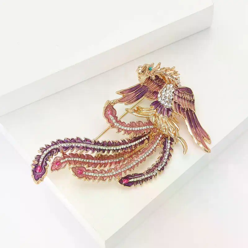 Unisex Emaille Tier Vogel Kate – Women'S Accessories Categories Bewertung und Preis