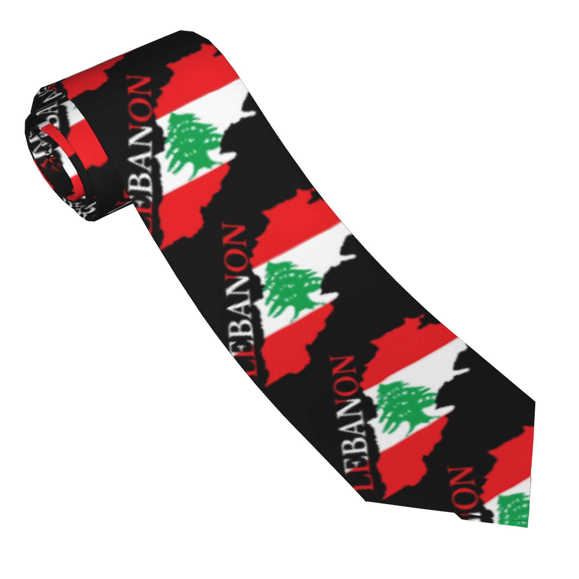Krawatte mit Libanon-Flaggenka – Women Accessories Lebanon Bewertung und Preis